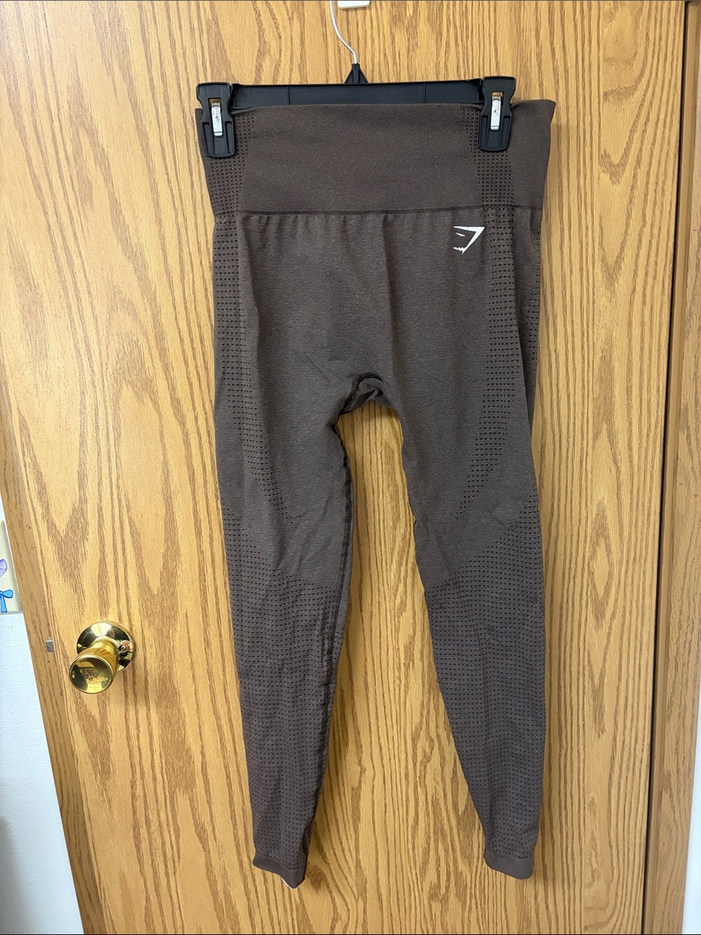 Gymshark Brown Seamless High-Waist Leggings